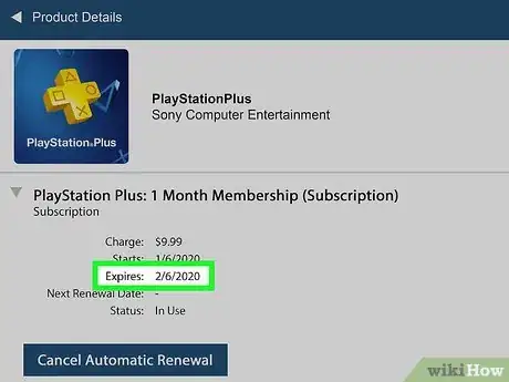 Image titled Check a PlayStation Plus Expiration Date Step 9