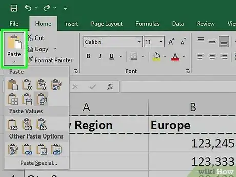 Image titled Paste Transpose in Excel Step 4