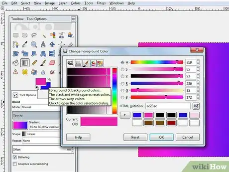 Image titled Create a Gradient in Gimp Step 3