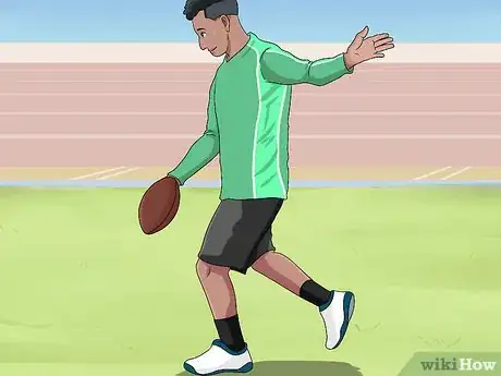 Image titled Kick a Good Drop Punt in Football Step 2