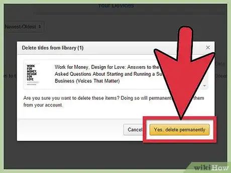 Image titled Delete Books From Kindle Step 13