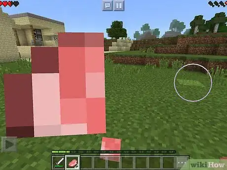 Image titled Eat in Minecraft PE Step 7