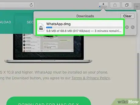 Image titled Install WhatsApp on PC or Mac Step 3