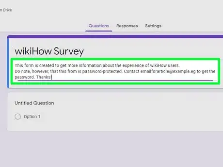 Image titled Create a Password Protected Google Form Step 3