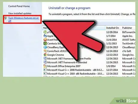 Image titled Activate Telnet in Windows 7 Step 3