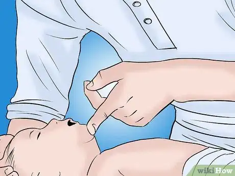 Image titled Do CPR on a Baby Step 2