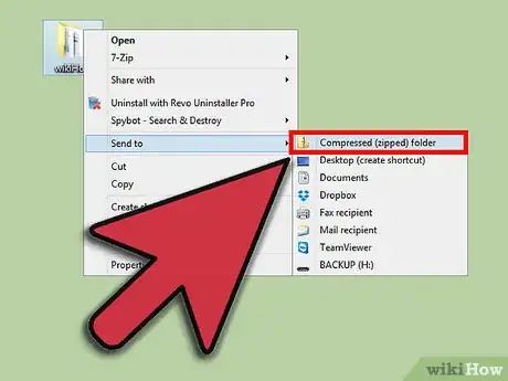 Image titled Make a Zip File Step 2