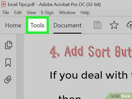 Image titled Attach a File to a PDF Document Step 2