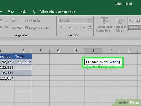 Image titled Paste Transpose in Excel Step 9