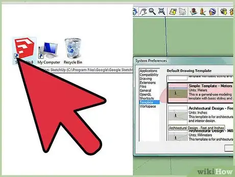 Image titled Create a Standard House in SketchUp Step 1