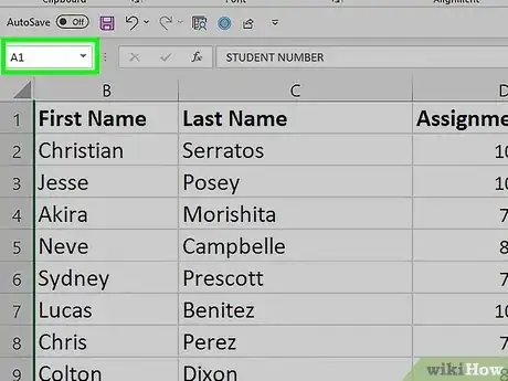 Image titled Unhide Columns in Excel Step 8