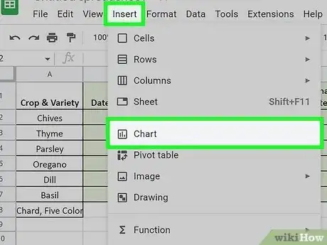 Image titled Use Google Spreadsheets Step 10