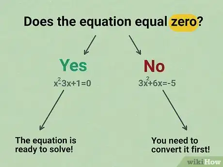 Image titled Solve Quadratic Equations Using the Quadratic Formula Step 1