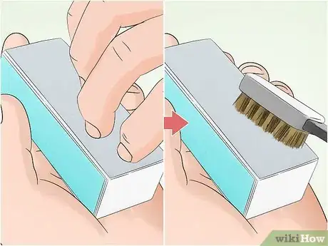 Image titled Clean a Nail Buffer Step 1