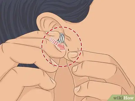 Image titled Put Your Earring Back when It Won't Go in Step 7