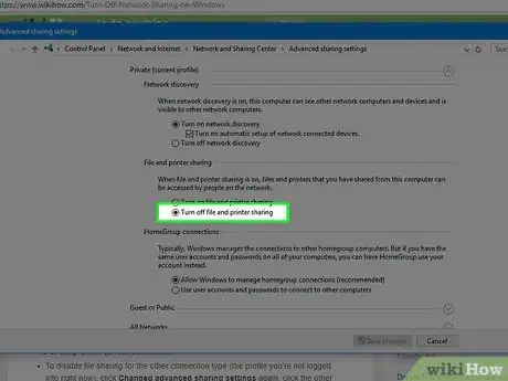 Image titled Turn Off Network Sharing on Windows Step 7