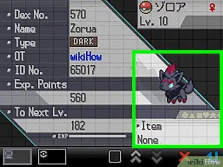 Image titled Get Zorua in Pokémon White Step 8