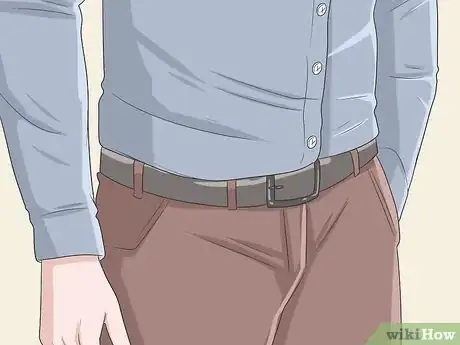 Image titled Keep a Shirt Tucked in Step 3