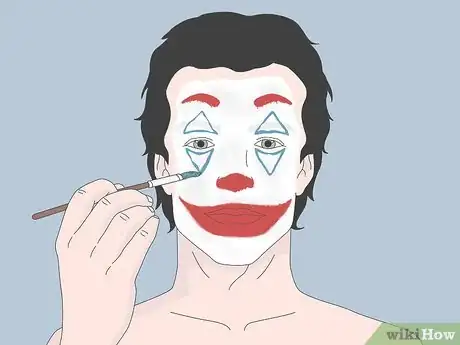 Image titled Do Joker Makeup Like Joaquin Phoenix Step 11