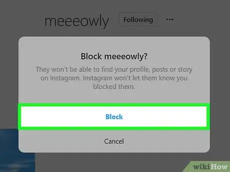 Image titled Block and Unblock Users on Instagram Step 17