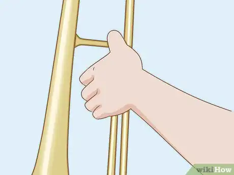 Image titled Hold a Trombone Step 2