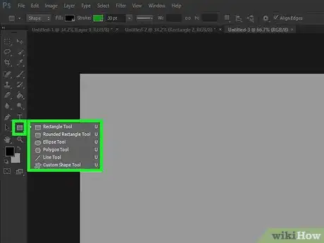 Image titled Insert a Shape in Photoshop Step 2