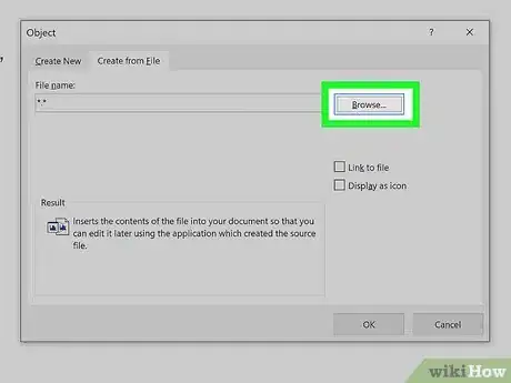 Image titled Link an Excel File to a Word Document Step 5