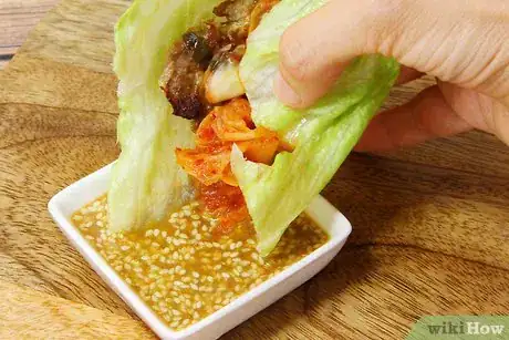 Image titled Eat Samgyupsal Step 13