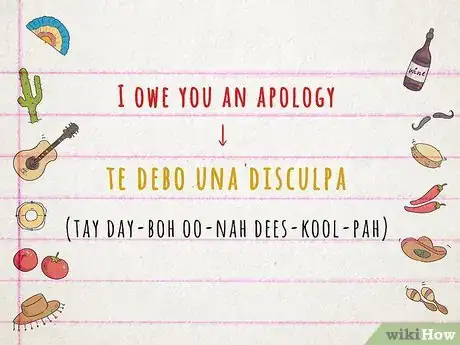 Image titled Apologize in Spanish Step 7