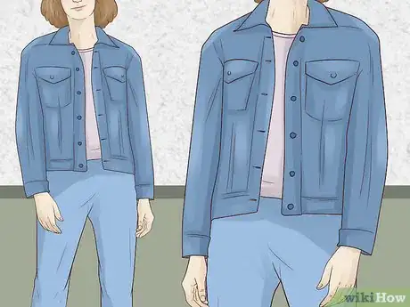 Image titled Wear an Oversized Denim Jacket Step 1