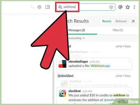 Image titled Search on Slack Step 4