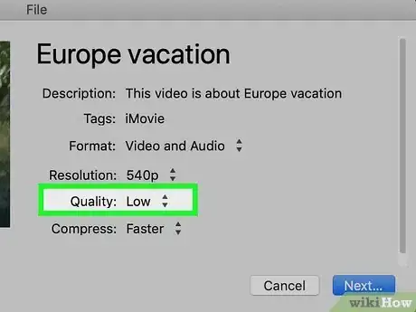 Image titled Reduce Video Size Step 25