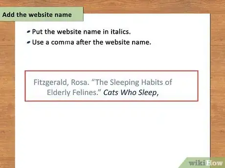 Image titled Cite a Website Using MLA Format Step 9