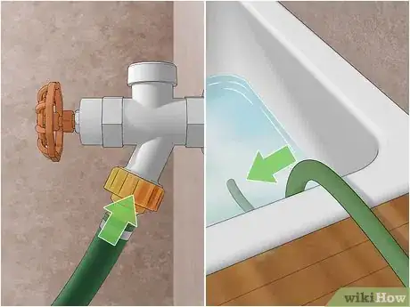 Image titled Drain a Hot Tub Easily Using a Drain Garden Hose Step 1