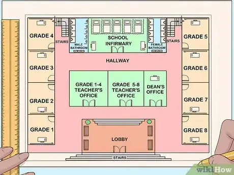 Image titled Make a School Map (for a Class Project) Step 12