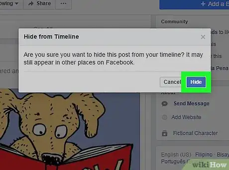 Image titled Hide an Offer on Facebook Step 8