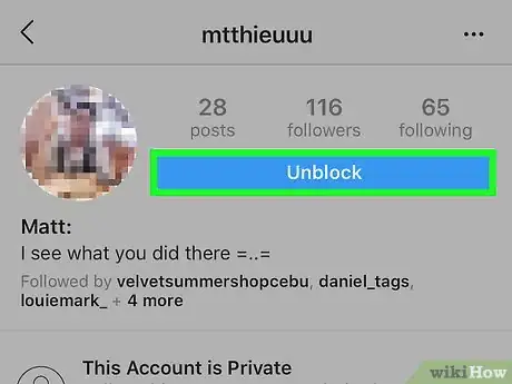 Image titled Block and Unblock Users on Instagram Step 12