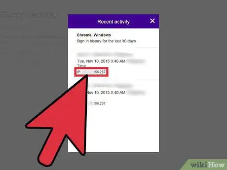 Image titled Find Out Who Hacked Your Yahoo Email Step 6