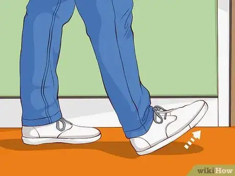 Image titled Walk Without Creasing Shoes Step 1