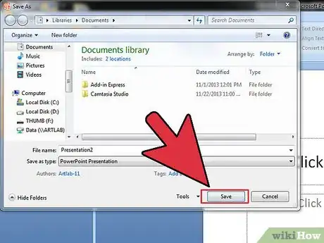 Image titled Save a PowerPoint Presentation on a Thumbdrive Step 5