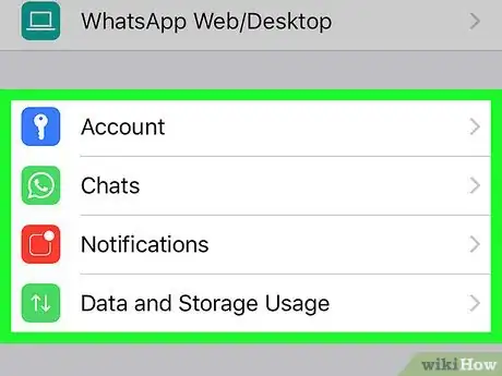 Image titled Change the Settings on WhatsApp on iPhone or iPad Step 3