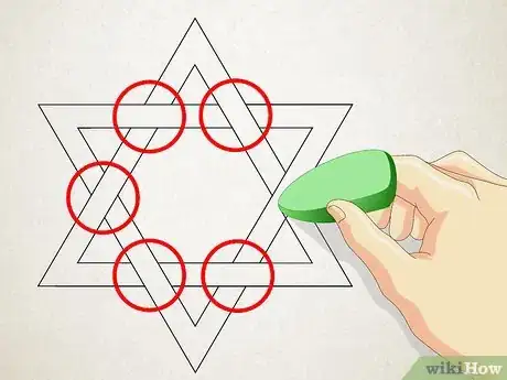 Image titled Draw the Star of David Step 4