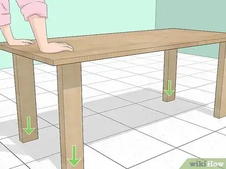 Image titled Level Table Legs Step 1