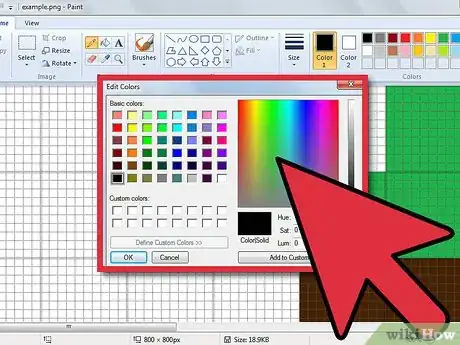 Image titled Make a Minecraft Pixel Art Step 6