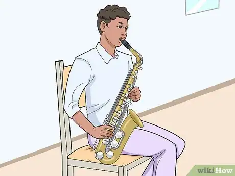 Image titled Play the Alto Saxophone Step 8