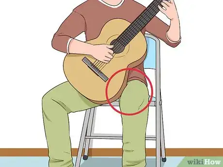 Image titled Use Good Guitar Posture Step 8