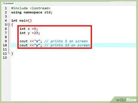 Image titled Use C++ to Write Cin and Cout Statements Step 7