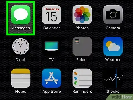 Image titled Send an iMessage As a Text on iPhone Step 1
