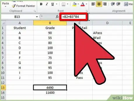 Image titled Type Formulas in Microsoft Excel Step 7