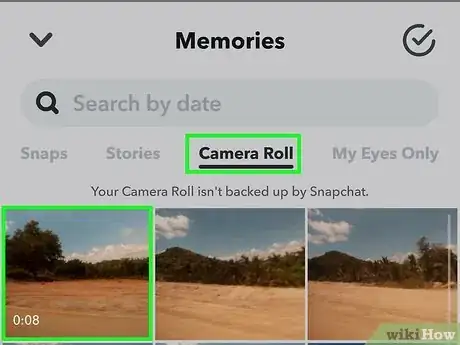 Image titled Edit Videos on Snapchat Step 2